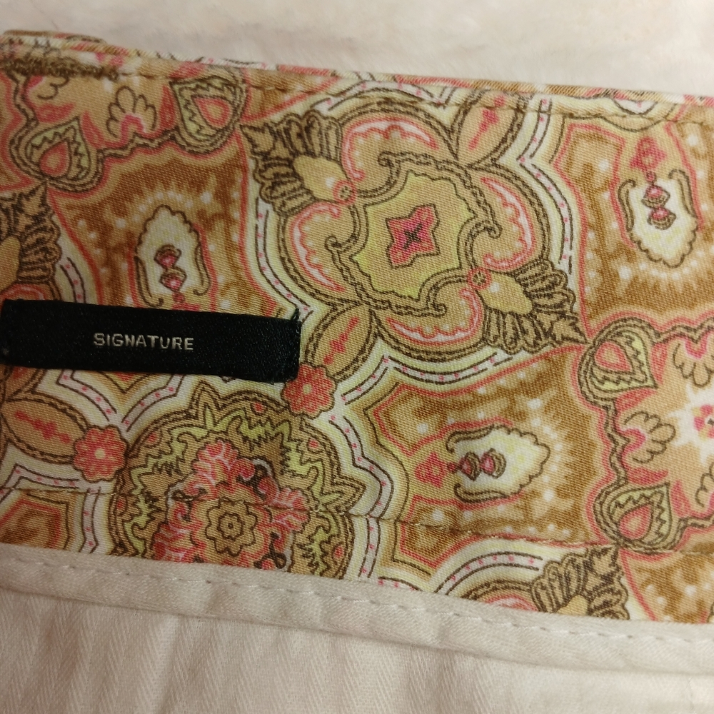 Talbots Signature Women's Pants Size 6 | Paisley Medallion Print | - Picture 4 of 11